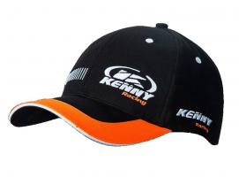 CORPORATE CAP BLACK/ORANGE ONE SIZE